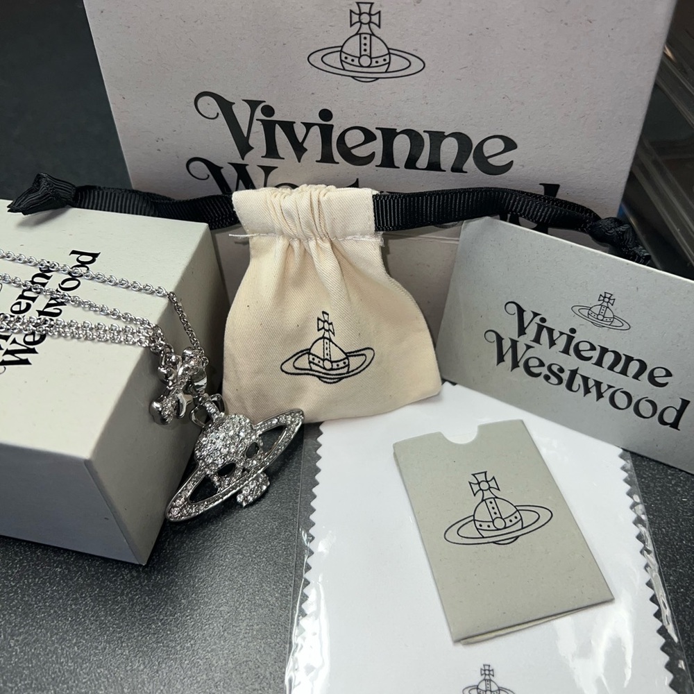 Vivienne Westwood Layered Skull Necklace